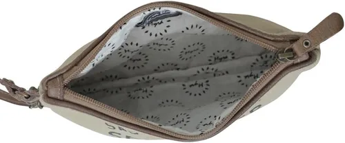 Miniatura 5 de Myra Bag Western Upcycled - Bolsa de mano para mujer, de lona, de piel, para muñeca, talla única