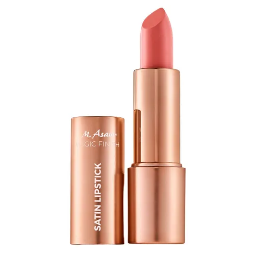 Miniatura 3 de M. Asam Lápiz labial satinado Magic Finish (0.14 onzas) en tono avellana, duradero, acabado mate sedoso sin resecar, textura cremosa que nutre