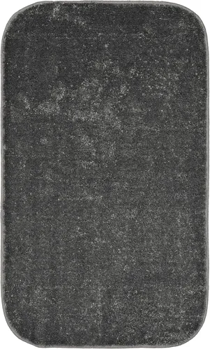 Miniatura 104 de Garland Rug Gramercy - Alfombra de baño rectangular lavable de polipropileno de felpa de 20 x 34 pulgadas, color azul lavabo, suave, absorbente