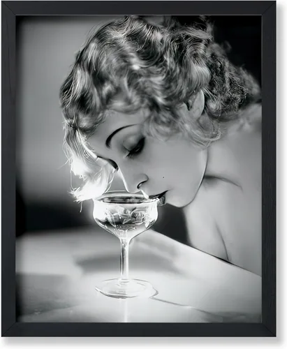 Miniatura 20 de Poster Master Póster Vintage Fotografiado - Impresión Deportiva Retro - Regalo para Artista, Amigo - Niñas Fumando, Cancha de Tenis, Pausa