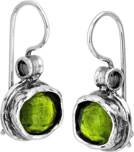 Miniatura 6 de Silpada Pendientes colgantes de cuarzo verde natural 'Daintree' en plata de ley, Plata de ley, Cuarzo Cuarzo verde
