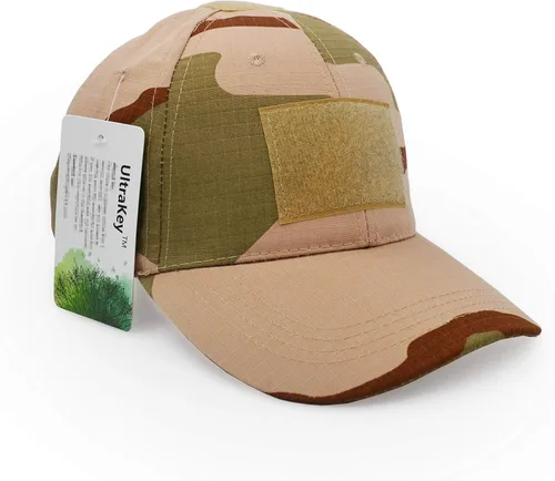 Miniatura 37 de UltraKey Casquillo táctico militar del operador, gorra de béisbol al aire libre del camuflaje de la caza del sombrero