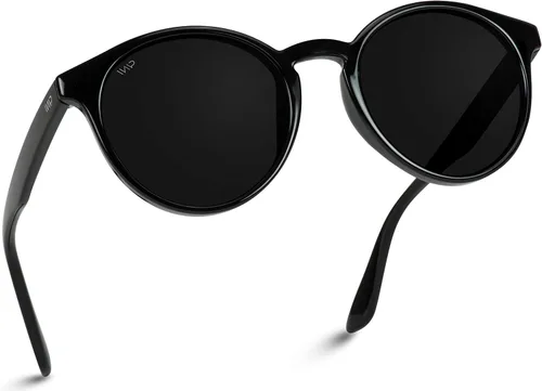 Miniatura 2 de WearMe Pro - Gafas de sol redondas retro resistentes 100 UVAUVB para mujeres y hombres