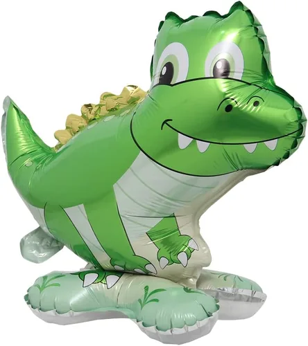 Miniatura 10 de Globos de animales 3D autosostenibles RUIANSI de zorro, koala, león, elefante, panda, vaca, conejo, dinosaurio, triceratops, estegosaurio para baby