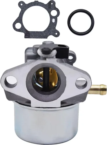 munirater 799868 Carburador con junta y junta tórica de repuesto para cortacésped Briggs & Stratton 799868 498170 498254 497314 497347