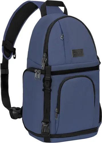 Miniatura 17 de MOSISO Bolsa para cámara DSLR/SLR/SLR/sin espejo, mochila para cámara fotográfica a prueba de golpes con soporte para trípode e inserciones Beige