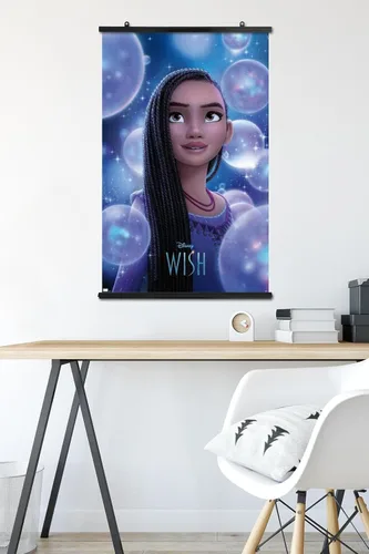 Miniatura 5 de Trends International Disney Wish Asha - Póster de pared de una hoja Paquete de póster y clip