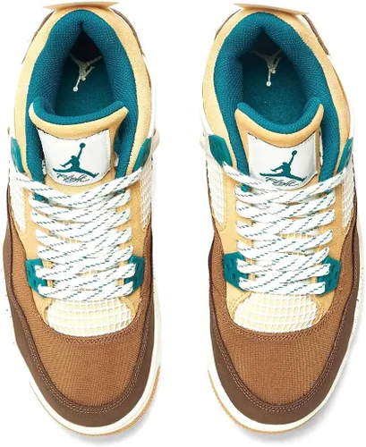 Miniatura 3 de Jordan unisex-child Jordan Little Kid's 4 Retro Cacao WowGeode Teal (Fb2213 200) Preschool