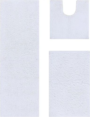 Miniatura 74 de Better Trends Micro Collection - Tapetes de baño, alfombra suave, alfombra de felpa absorbente, alfombra de baño 100% poliéster para suelo de baño