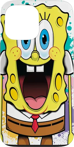 Miniatura 24 de Funda para iPhone 17 de Bob Esponja con salpicaduras de pintura