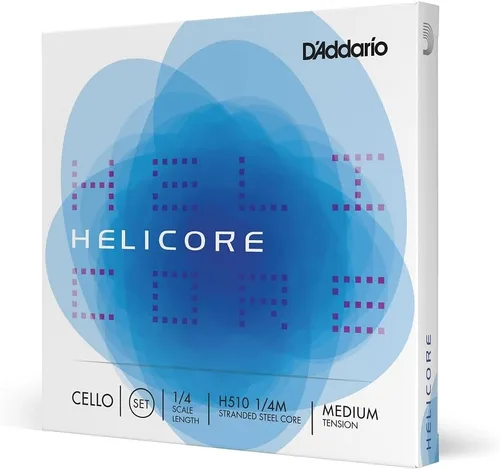 Miniatura 9 de D'Addario Helicore - Cuerda de violonchelo simple, escala 1/2, tensión media
