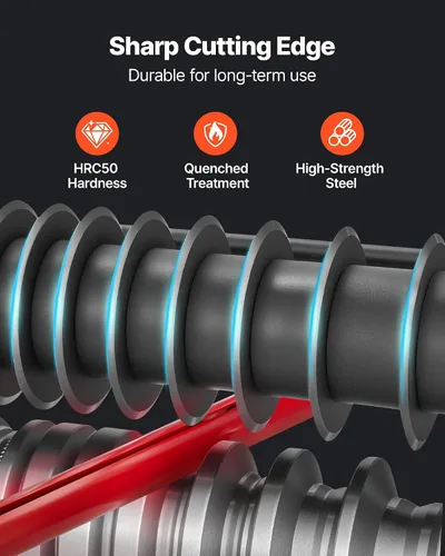 Miniatura 6 de VEVOR Máquina Pelacables Eléctrica, 0.06-1.57 pulgadas, Pelacables Automático de Cable de Cobre de 11 Canales, Herramienta Pelacables de 370W