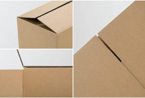 Miniatura 7 de 100 cajas de papel corrugado, cajas de cartón kraft resistentes y ligeras para envío y correo, cajas de mudanza para embalaje y almacenamiento