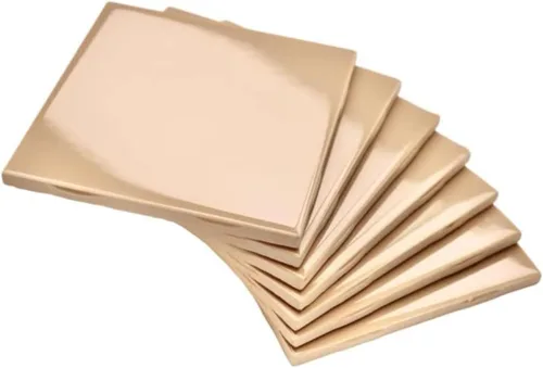Miniatura 17 de Tenedos - Caja de 10 piezas para azulejos de cerámica brillantes de 4 1/4 pulgadas, para pared de baño y cocina, acabado brillante, aspecto clásico