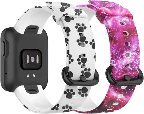 Miniatura 11 de Senter Correa de reloj de silicona suave Correa de repuesto para Xiaomi Mi Watch Lite y Redmi Watch Lite Smart Watch 2 piezas-C