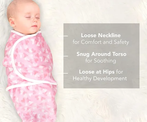 Miniatura 3 de Manta para envolver 100% algodón orgánico para bebé, saco de dormir, ajustable, para bebés recién nacidos pequeños de 0 a 3 meses