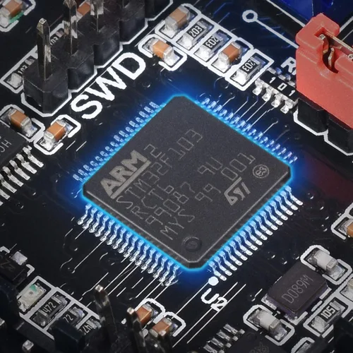 Miniatura 2 de BIGTREETECH SKR Mini E3 V2.0 - Placa de control de 32 bits con controlador UART TMC2209. Nueva actualización de la placa base de piezas de impresora