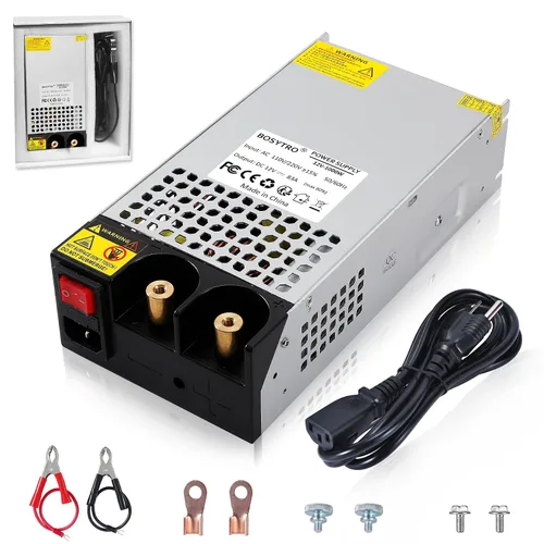 Miniatura 10 de Convertidor de CA a CC, fuente de alimentación de 12 V CC, 600 W máx. 50 A, SMPS, convertidor de 110 V a 12 V, transformador de fuente
