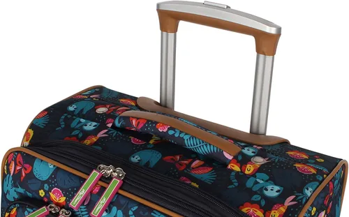 Miniatura 5 de Lily Bloom Juego de equipaje colección de maletas de 4 piezas con ruedas giratorias para mujer Azul marino