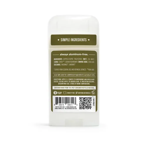 Miniatura 9 de Humble - Desodorante sin aluminio para mujeres y hombres, paquete variado, desodorante natural limpio y fresco en barra con aceites esenciales