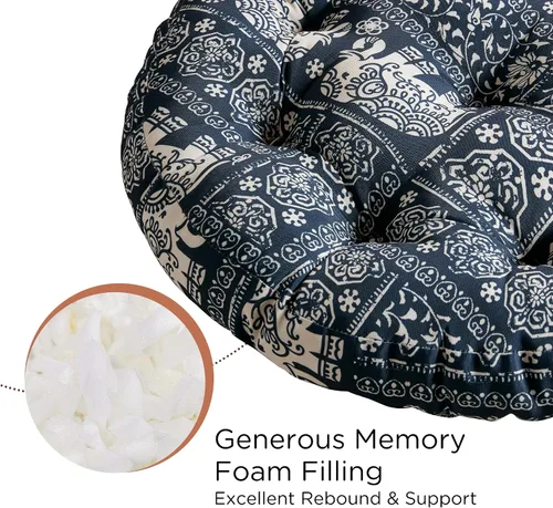 Miniatura 2 de Codi Almohada de Piso para Meditación, Almohadas Boho para Sentarse para Adultos y Niños, Cojín Grande para Yoga Sala de Estar Tatami para Sentarse