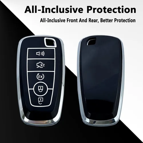 Miniatura 4 de Funda para llavero compatible con Ford F150 F250 F350 F450 F550 Explorer Mustang Fusion Escape Edge Lincoln