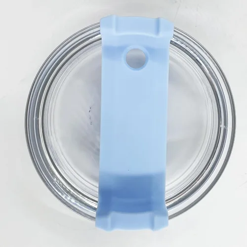 Miniatura 6 de Paquete de 2 tapas para vaso de 40 onzas compatibles con Stanley Quencher, cubiertas de vaso de acero inoxidable a prueba de derrames y resistentes