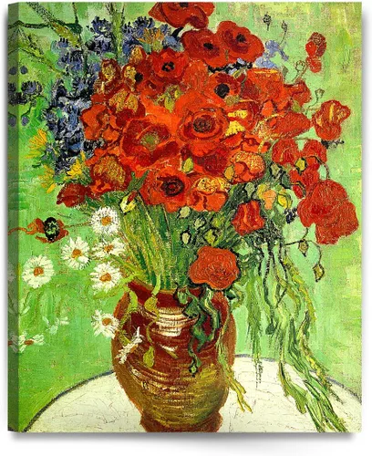 Miniatura 81 de DECORARTS - Serie de pinturas enmarcadas de Vincent Van Gogh (favoritos) – impresión giclée de arte en lienzo.
