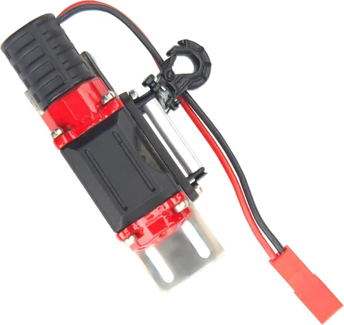 Miniatura 3 de Cabrestante sobre orugas RC con alambre de acero compatible con Traxxas TRX4 Axial SCX10 90046 RC4WD D90 Redcat Gen8 1/10 RC Crawler Car Option Part