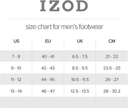 Miniatura 5 de IZOD - Sandalia de espuma viscoelástica para hombre, con velcro ajustable, tallas 7 a 12