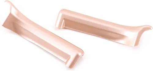 Miniatura 5 de YIWANG ABS cromo coche interior apoyabrazos caja interruptor decoración 2 piezas para Land Rover Range Rover Evoque L551 2019 2020 (oro rosa)