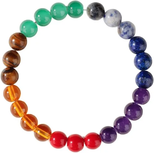 Miniatura 9 de Pulseras de triple protección con piedra de ojo de tigre de obsidiana negra con hematita para hombres y mujeres, pulsera de piedra curativa
