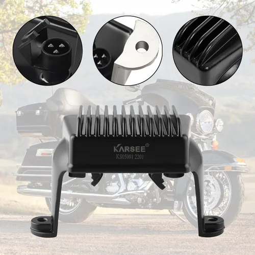 Miniatura 5 de KARSEE 74505-06 Regulador de Voltaje Rectificador Compatible con Harley Davidson Electra Glide Classic 2006-2008 74505-06