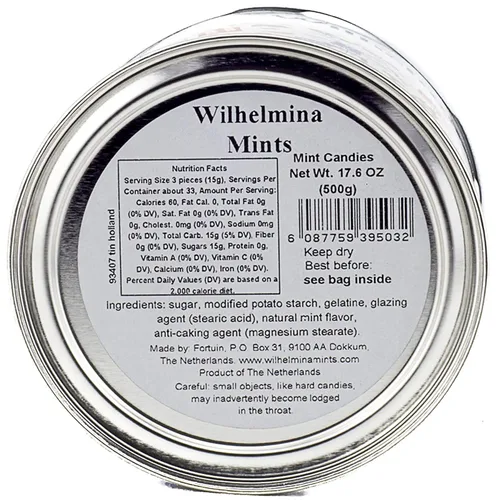 Miniatura 2 de Wilhelmina Peppermints - 17.6oz Holland Design Lata