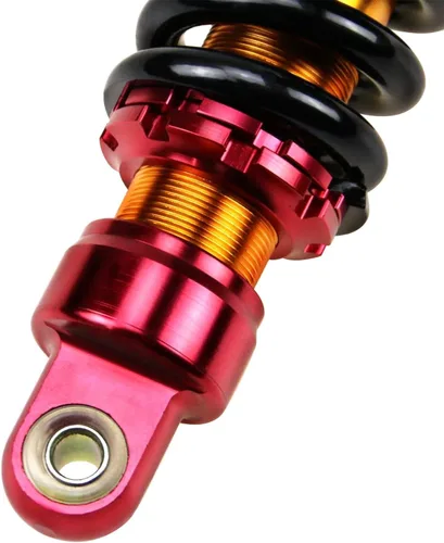 Miniatura 6 de Amortiguador trasero de 11.2 pulgadas, suspensión ajustable de 980 libras para motocicleta Pit Dirt Bike Scooter ATV Quad Buggy Go Kart Motocross
