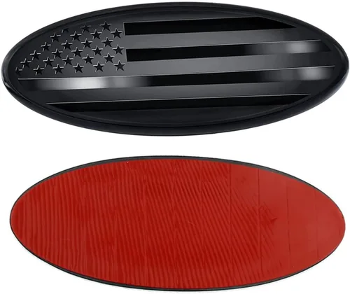 Miniatura 2 de Adhesivo adhesivo para cubierta de emblema de la bandera estadounidense para Ford Fusion Escape Focus F150 Edge Bronco Transit Fiesta Ecosport todos
