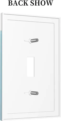 Miniatura 4 de Divertidas Cubiertas de Interruptor de Luz de Tiburón Azul del Océano Mujer Nadando 1 Gang Placa de Pared de Palanca Individual Cubierta Decorativa