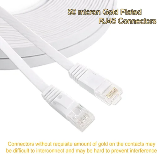 Miniatura 6 de INIU Cargador inalámbrico, estación de carga inalámbrica rápida con certificación Qi de 15 W y cable Ethernet Jadaol Cat 6 de 50 pies