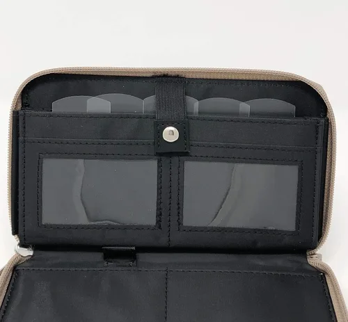 Miniatura 5 de Cartera, Púrpura, Cartera con cremallera