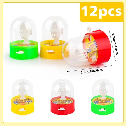 Miniatura 2 de Mini Basketball Games 12pcs Finger Basketball Shooting Games Basketball Party Supplies
