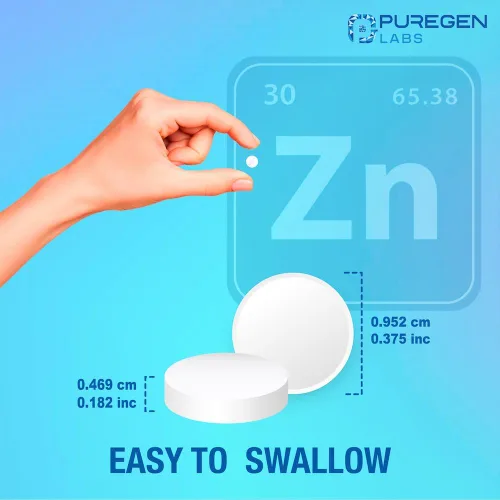 Miniatura 4 de Zinc 220mg [Alta Potencia] Suplemento – Sulfato de Zinc para Sistema de Apoyo Inmunológico 100 Tabletas