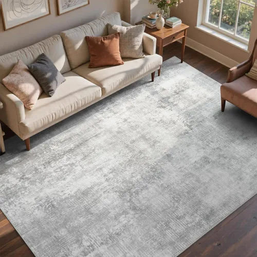 Miniatura 58 de Alfombra de pasillo lavable de 2 x 6 pies, antideslizante, de pelo bajo, alfombra de área de cocina, alfombra suave y larga para entrada, alfombra