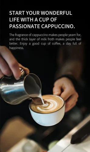 Miniatura 8 de Varita espumadora de leche con soporte, espumador de leche de mano, funciona con pilas, espumador eléctrico de café, mezclador de bebidas, espumador