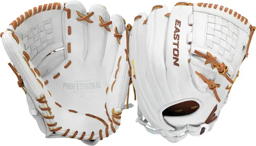 Miniatura 3 de Easton Guantes de sóftbol de lanzamiento rápido de la colección profesional Tamaños 11.5" - 13" Múltiples estilos Tela tejida dividida
