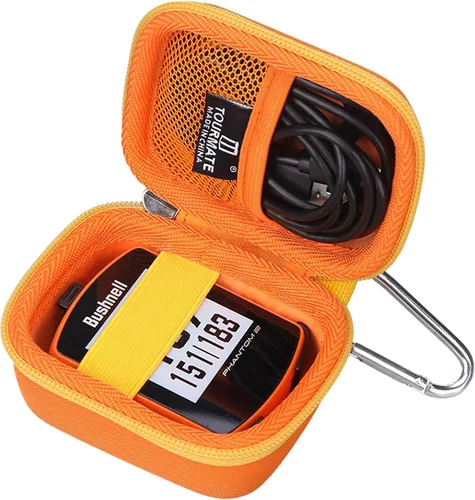 Miniatura 10 de Tourmate Funda de almacenamiento GPS de golf compatible para telémetro Bushnell Phantom 2, estuche de viaje para Wearable4U - Telémetro GPS Bushnell
