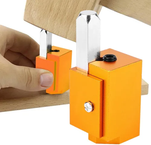Miniatura 5 de Cincel de esquina para carpintería en ángulo recto, cincel de madera de carpintero, cincel de perforación de esquina, corte de ángulo recto
