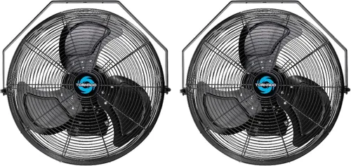 Miniatura 13 de Tornado Ventilador de pared industrial de metal resistente al agua de 18 pulgadas para exteriores, con clasificación IPX4, ventilador de pared