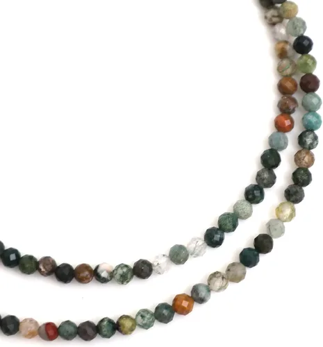 Miniatura 71 de Gempires - Collar de cuentas de piedras naturales hechas a mano, joyería de cristal hipoalergénica de 20 pulgadas, chapado en oro, joyería de moda
