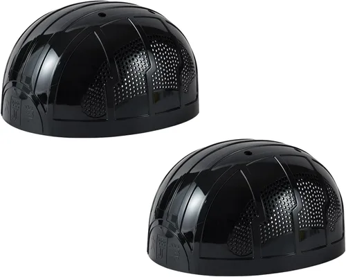 Miniatura 8 de TIHEEN Gorra de seguridad unisex, estilo gorra de béisbol con rayas reflectantes, ligera y transpirable, gorra de protección para la cabeza