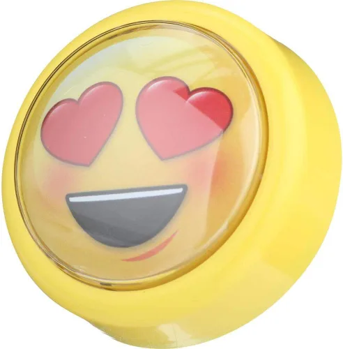 Miniatura 2 de Westek LP2002Y-N3 - Luz de disco de emoji alimentada por batería, paquete de 3, color amarillo